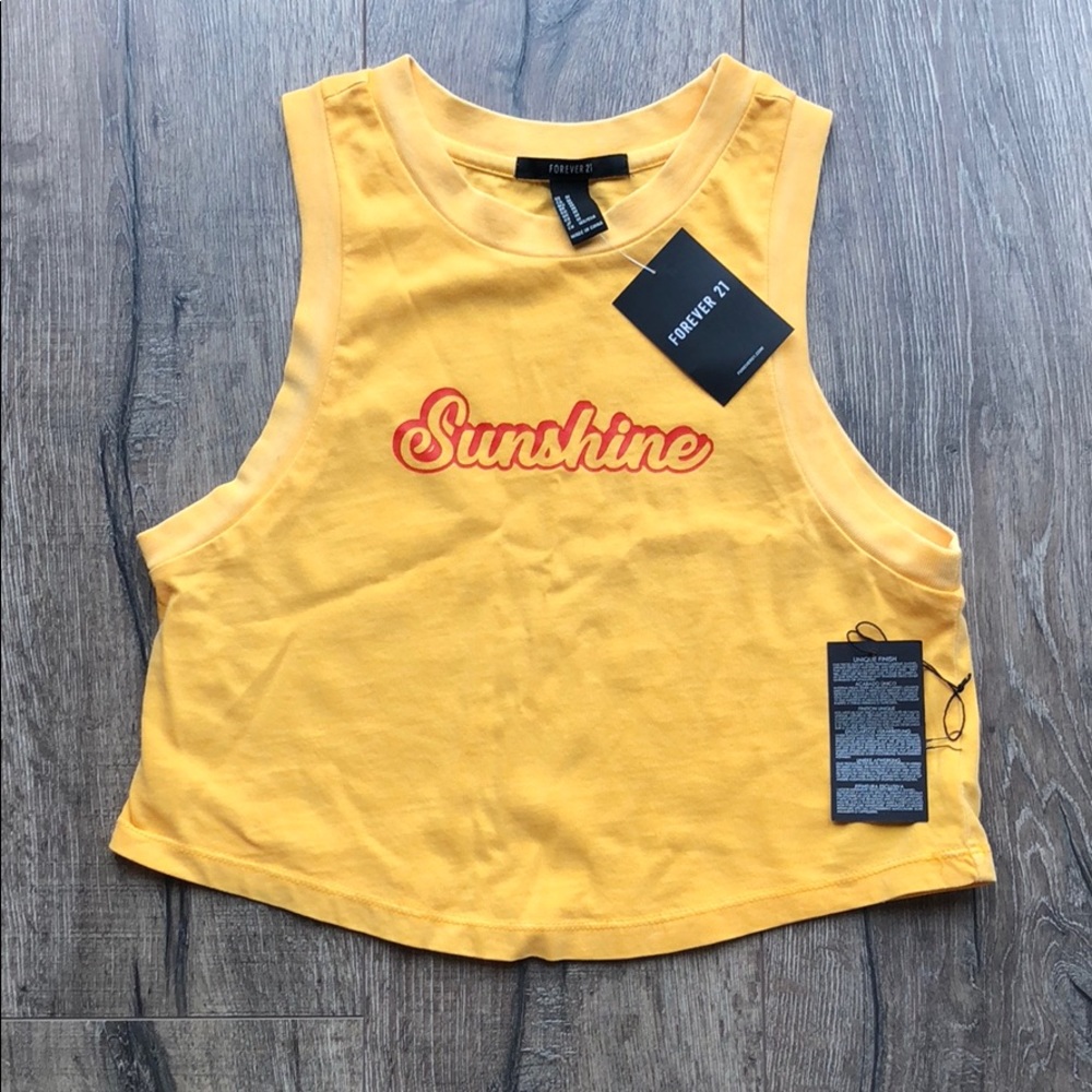 Sunshine Crop Tank